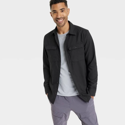 Men's Long Sleeve Flannel Shirt - All In Motion™ 4 Men's Long Sleeve Flannel Shirt - All In Motion™ - Image 2