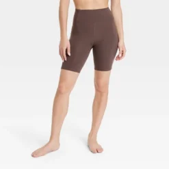Women's Brushed Sculpt Pocketed Bike Shorts 8" - All In Motion™ 16 Women's Brushed Sculpt Pocketed Bike Shorts 8" - All In Motion™ -All In Motion GUEST 0168b365 9f2d 4a2d 8694 d43a0df88323