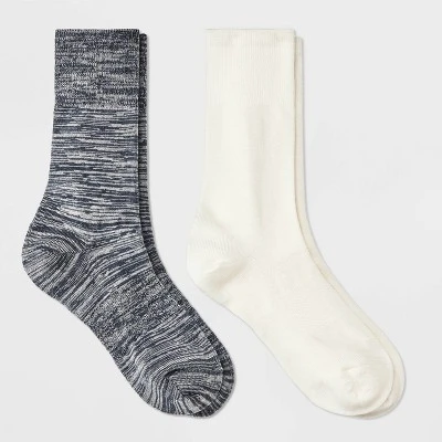Women's 2pk Lightweight Wool Blend Outdoor Crew Socks - All In Motion™ 4-10 6 Women's 2pk Lightweight Wool Blend Outdoor Crew Socks - All In Motion™ 4-10 - Image 4