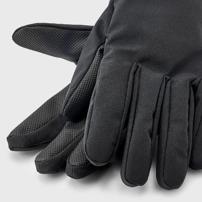 Men's Softshell Gloves - All In Motion™ Black 3 Men's Softshell Gloves - All In Motion™ Black