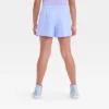 Girls' Soft Stretch Shorts - All In Motion™ -All In Motion GUEST 0626583d a133 43dd a3a9 7e5025fba838