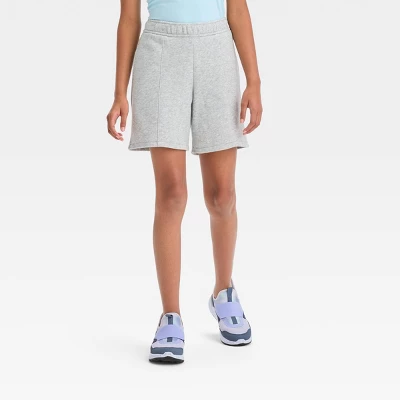 Girls' Fleece Shorts - All In Motion™ 5 Girls' Fleece Shorts - All In Motion™ - Image 3