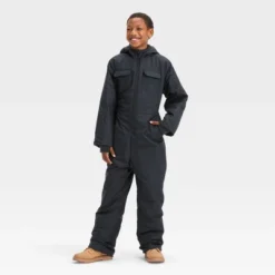 Boys' Solid Snowsuit - All In Motion™ Black -All In Motion GUEST 0b3aaccf 076e 4ad4 b061 7f46c31be877