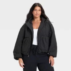 Women's Quilted Hooded Jacket - All In Motion™ -All In Motion GUEST 0bef4c12 300b 4dac b25c f241845a25e9