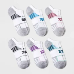 Women's 6pk Cushioned Mesh Finish Line Fashion No Show Athletic Socks - All In Motion™ 4-10 -All In Motion GUEST 0d49b59a 713f 4e0d 8131 c96115fa8b37