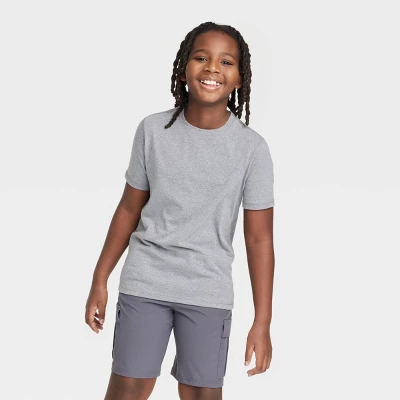 Boys' 2pk Core Short Sleeve T-Shirt - All In Motion™ 3 Boys' 2pk Core Short Sleeve T-Shirt - All In Motion™