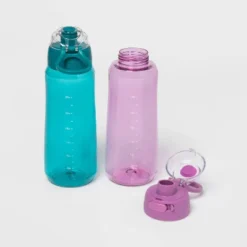 32oz Plastic Water Bottle 2pk - All In Motion™