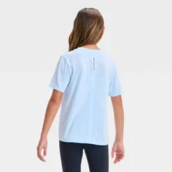 Girls' Short Sleeve Gym T-Shirt - All In Motion™