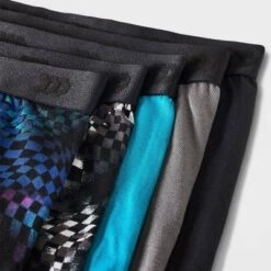 Boys' 5pk Boxer Briefs - All In Motion™ Teal Blue -All In Motion GUEST 1fc813ca a3a8 4283 a0d7 509db792bd7a