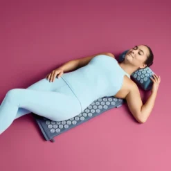 Acupressure Mat And Pillow Set - All In Motion™: Polyurethane Foam, Linen, Cotton