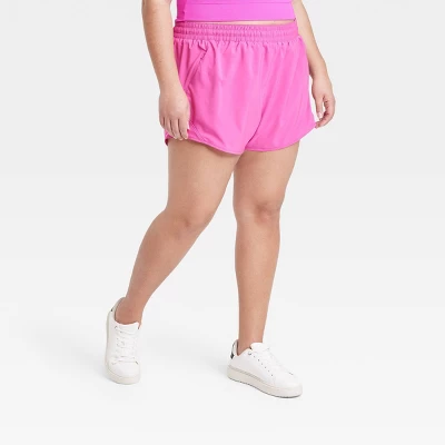 Women's Mid-Rise Run Shorts 3" - All In Motion™ 12 Women's Mid-Rise Run Shorts 3" - All In Motion™ - Image 10