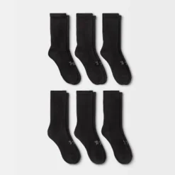 Women's Extended Size Cushioned 6pk Crew Athletic Socks - All In Motion™ - Black 7 Women's Extended Size Cushioned 6pk Crew Athletic Socks - All In Motion™ - Black -All In Motion GUEST 23ee0cd6 fb77 498d 8996 b7cf8d3352fd