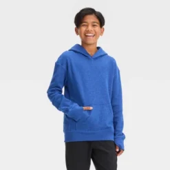 Boys' Fleece Hooded Sweatshirt - All In Motion™ -All In Motion GUEST 2af095e8 9a1c 4206 87b8 ba4087eb6746