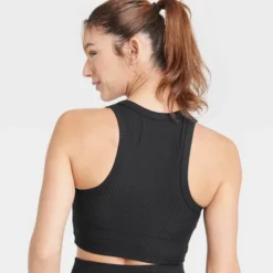 Women's Light Support Rib Racerback Longline Sports Bra - All In Motion™ 9 Women's Light Support Rib Racerback Longline Sports Bra - All In Motion™ -All In Motion GUEST 2cedb2b7 8787 4bde a36b e96d8b7206a0