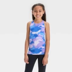 Girls' Racerback Tank Top - All In Motion™ -All In Motion GUEST 2ec43706 feab 46f7 9510 a59b227363aa