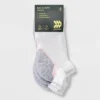 Women's Cushioned Active Striped 6pk No Show Tab Athletic Socks - All In Motion™ 4-10