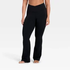 Women's Everyday Soft Crossover Flare Leggings - All In Motion™ -All In Motion GUEST 32fc0b1b 0030 47ce 809d a238f9339310