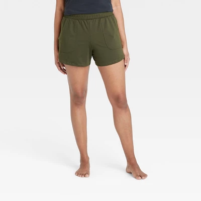 Women's Mid-Rise Knit Shorts 5" - All In Motion™ 7 Women's Mid-Rise Knit Shorts 5" - All In Motion™ - Image 6