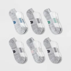 Women's Finish Line Striped Cushioned 6pk No Show Athletic Socks - All In Motion™ 4-10 9 Women's Finish Line Striped Cushioned 6pk No Show Athletic Socks - All In Motion™ 4-10 -All In Motion GUEST 34e872c9 85df 44f2 a9e1 fe7e6c32319c
