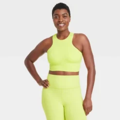 Women's Medium Support Seamless High-Neck Sports Bra - All In Motion™ 17 Women's Medium Support Seamless High-Neck Sports Bra - All In Motion™ -All In Motion GUEST 36631a09 b655 4e2a 9557 719ae8143ad8