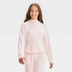 Girls' Cozy Soft Fleece Sweatshirt - All In Motion™ 7 Girls' Cozy Soft Fleece Sweatshirt - All In Motion™ -All In Motion GUEST 36b7ee6b e8b8 4b28 880f 5a5c5990680d