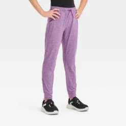 Girls' Soft Stretch Gym Joggers - All In Motion™ -All In Motion GUEST 37885669 5cd9 4d17 8049 7f73b21d5571
