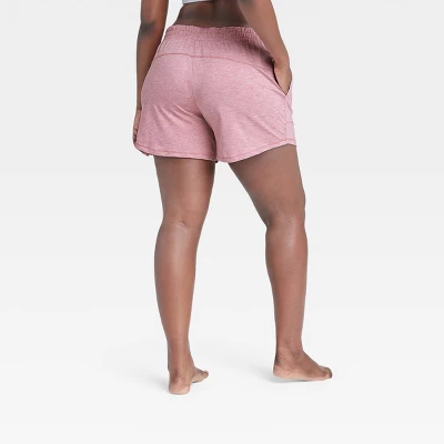 Women's Mid-Rise Knit Shorts 5" - All In Motion™ 4 Women's Mid-Rise Knit Shorts 5" - All In Motion™ - Image 3