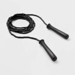 1.6" Segmented Jump Rope - Black - All In Motion™: Polypropylene & TPR Material -All In Motion GUEST 3a4f5ac7 c841 46cd adc8 39cf285ebc64