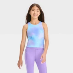 Girls' Cropped Tank Top - All In Motion™ -All In Motion GUEST 3c171dec fda1 49e0 9a42 2a63b44cae02