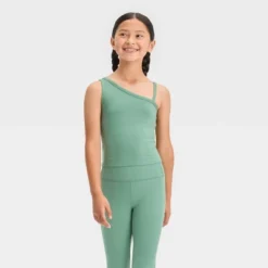 Girls' Asymmetrical Cropped Tank Top - All In Motion™ 11 Girls' Asymmetrical Cropped Tank Top - All In Motion™ -All In Motion GUEST 3eeb9cda 6518 489f a370 e64c2bbce479