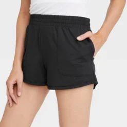 Women's Mid-Rise Knit Shorts 3.5" - All In Motion™ -All In Motion GUEST 42173930 5642 49c1 9550 bccedc0ed149