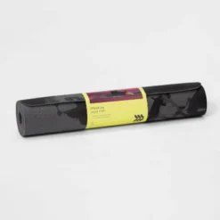 Swirl Print Yoga Mat 5mm Gray - All In Motion™