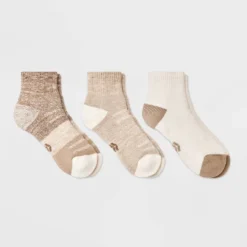 Women's 3pk Heavyweight Cushioned Colorblock Ankle Socks - All In Motion™ 4-10 -All In Motion GUEST 44d6ccfb bfb7 4095 a8cf d5452084137e