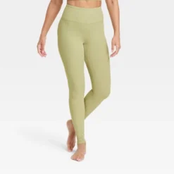Women's Rib Curvy Leggings - All In Motion™ -All In Motion GUEST 457bdb71 9938 4ce8 a022 07400a1340b6