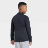 Boys' Long Sleeve Fitted Performance Mock Neck T-Shirt - All In Motion™ -All In Motion GUEST 48543672 323c 4ca7 b146 4bd01810bc16