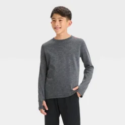 Boys' Long Sleeve T-Shirt - All In Motion™ -All In Motion GUEST 499bc4bb 1ca3 4ea9 87bd 33c4930dc0a4