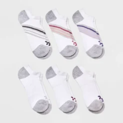 Women's 6pk Varsity Striped No Show Athletic Socks - All In Motion™ 4-10 8 Women's 6pk Varsity Striped No Show Athletic Socks - All In Motion™ 4-10 -All In Motion GUEST 4c588cde 0ec5 4d29 893e cf06e3d6ab9c