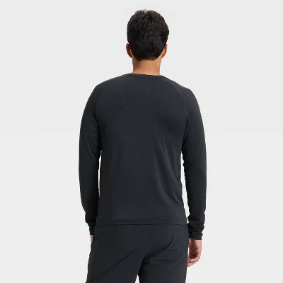 Men's Long Sleeve Seamless T-Shirt - All In Motion™ 3 Men's Long Sleeve Seamless T-Shirt - All In Motion™