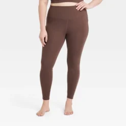 Women's Brushed Sculpt High-Rise Pocketed Leggings 28" - All In Motion™ -All In Motion GUEST 4db20165 4012 4460 b8de d0fb63fe4023
