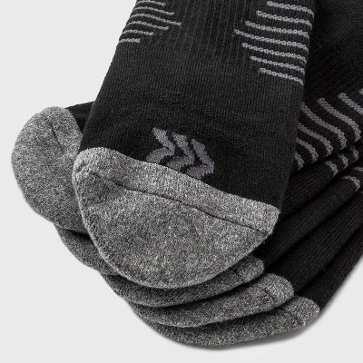 Men's No Show Striped Athletic Socks 12pk - All In Motion™ 6-12 4 Men's No Show Striped Athletic Socks 12pk - All In Motion™ 6-12 - Image 2