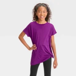 Girls' Short Sleeve Gym T-Shirt - All In Motion™ 11 Girls' Short Sleeve Gym T-Shirt - All In Motion™ -All In Motion GUEST 55cd2c5b e60a 474a aeae 0c212ed4a53c