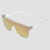 Women's Shield Sunglasses With Peach Lenses - All In Motion™ Clear 2 Women's Shield Sunglasses With Peach Lenses - All In Motion™ Clear -All In Motion GUEST 56fc115f 5ba5 40ed 9391 e98d497d72cb