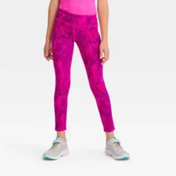 Girls' Fashion Leggings - All In Motion™ -All In Motion GUEST 5876e623 918a 4ebf 899e ae3804d057f8