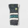Women's 2pk Lightweight Super Soft Striped Cable Knit Crew Boot Socks - All In Motion™ 4-10 -All In Motion GUEST 5e763244 c30d 4862 bc62 80b3a291b042