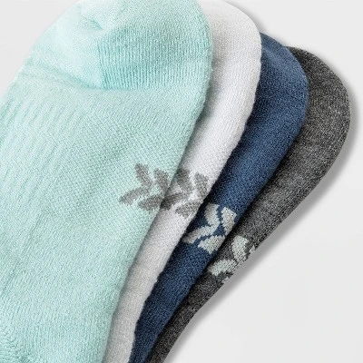 Women's Cushioned 4pk No Show Athletic Socks - All In Motion™ 4-10 4 Women's Cushioned 4pk No Show Athletic Socks - All In Motion™ 4-10 - Image 2