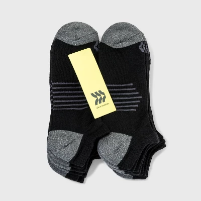 Men's No Show Striped Athletic Socks 12pk - All In Motion™ 6-12 3 Men's No Show Striped Athletic Socks 12pk - All In Motion™ 6-12