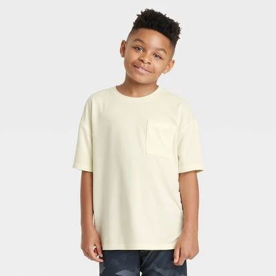 Boys' Short Sleeve Soft Stretch T-Shirt - All In Motion™ 5 Boys' Short Sleeve Soft Stretch T-Shirt - All In Motion™ - Image 3