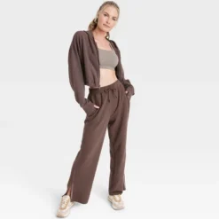 Women's Waffle Full Zip Hoodie - All In Motion™ -All In Motion GUEST 70bcba21 57bb 49a4 ace3 bf14aa8b6817