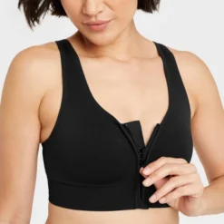 Women's Medium Support Seamless Zip-Front Sports Bra - All In Motion™ 10 Women's Medium Support Seamless Zip-Front Sports Bra - All In Motion™ -All In Motion GUEST 73443b61 555d 4421 b231 44a5291e0816