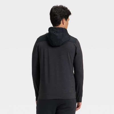 Men's Soft Stretch Full Zip Top - All In Motion™ 3 Men's Soft Stretch Full Zip Top - All In Motion™